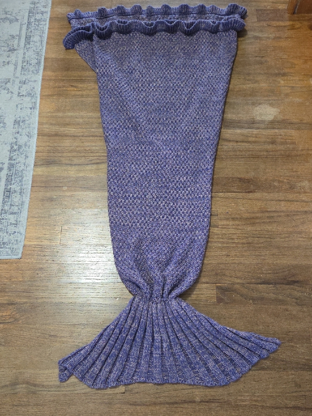 Amy Homie Mermaid Tail Knit Blanket